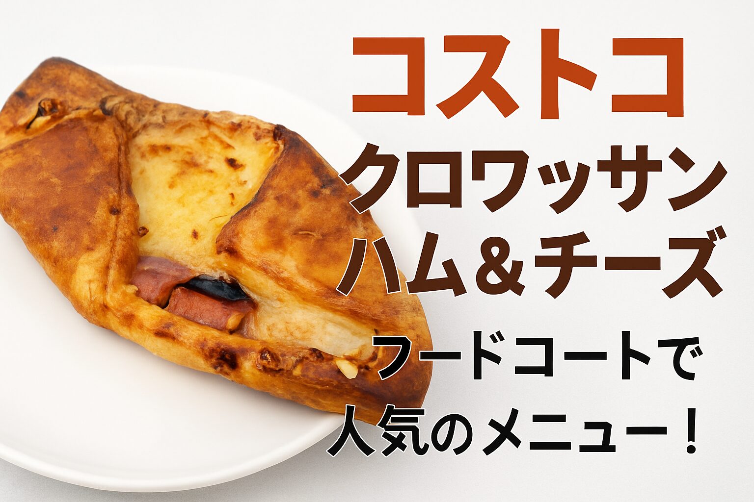 コストコのクロワッサンハム＆チーズは美味しい？味と値段を徹底レビュー